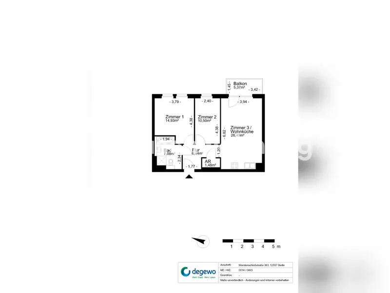 Tauschwohnung: Wohnungstausch: Berlin (Neubau) gegen Blankenfelde-Mahlow — photo 1